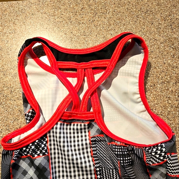 GK Patchwork Patterns Workout Leotard CL - Picture 4 of 6